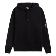 Hoodie met Lens Logo C.p. Company , Black , Heren