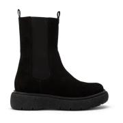 Urban Chelsea Boot met Oversized Sole Carmens , Black , Dames