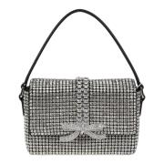 Schitterende Chainmail Mini Tas Self Portrait , Gray , Dames