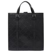 Pre-owned Leather gucci-bags Gucci Vintage , Black , Heren