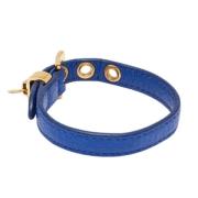 Pre-owned Leather bracelets Miu Miu Pre-owned , Blue , Dames