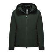 PrimaLoft® Gewatteerde Hoodie Jas BomBoogie , Green , Heren