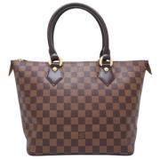 Pre-owned Canvas totes Louis Vuitton Vintage , Brown , Dames