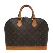 Pre-owned Canvas louis-vuitton-bags Louis Vuitton Vintage , Brown , Da...