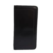 Pre-owned Leather wallets Louis Vuitton Vintage , Black , Dames