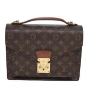 Pre-owned Canvas louis-vuitton-bags Louis Vuitton Vintage , Brown , Da...