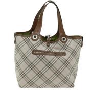 Pre-owned Fabric totes Burberry Vintage , Beige , Dames