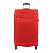 Deep Dive Red/Grey Travel Bag American Tourister , Red , Unisex