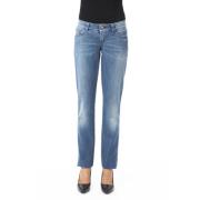 Regular Fit Jeans Voor- en Achterzakken Byblos , Blue , Dames