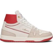 Hoge Sneakers Brooklyn Stijl Mercer Amsterdam , White , Dames