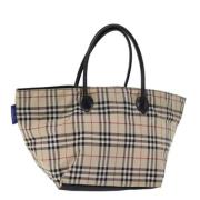 Pre-owned Nylon totes Burberry Vintage , Beige , Dames