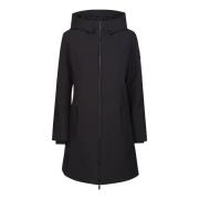 Zwarte Firth Dons Parka Woolrich , Black , Dames