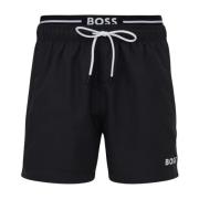 Heren Amur Kostuum Hugo Boss , Black , Heren