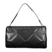 Zwarte Dameshandtas met Logo Calvin Klein , Black , Dames