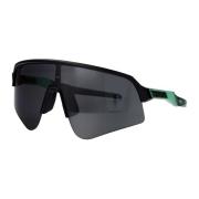 Stijlvolle zonnebril met Encoder-technologie Oakley , Black , Heren