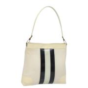 Pre-owned Canvas gucci-bags Gucci Vintage , White , Dames