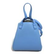 Pre-owned Leather handbags Loewe Pre-owned , Blue , Dames