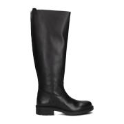 Zwarte Leren Dameslaarzen Dean Tala Shabbies , Black , Dames