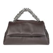 Nappa Bold Leren Tas Orciani , Brown , Dames