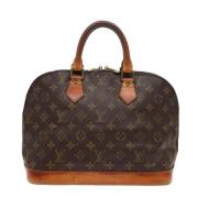 Pre-owned Canvas louis-vuitton-bags Louis Vuitton Vintage , Brown , Da...