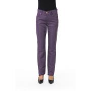 Broek met voor- en achterzakken Byblos , Purple , Dames