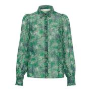 Groene Dancing Wall Blouse InWear , Green , Dames