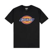 Icon Logo Heren T-shirt Dickies , Black , Heren