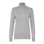 Rolnek Trui Grijs Melange Kaffe , Gray , Dames