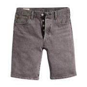 Heren Originele Korte Jeans Levi's , Gray , Heren