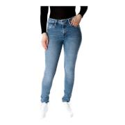 High Waist Skinny Fit Jeans Pepe Jeans , Blue , Dames