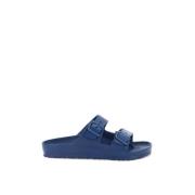 Comfortabele Eva Muiltjes Birkenstock , Blue , Heren