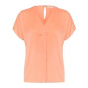 Rinda Iw Top Blouse Tangerine InWear , Orange , Dames