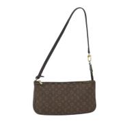 Pre-owned Canvas louis-vuitton-bags Louis Vuitton Vintage , Brown , Da...