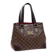 Pre-owned Canvas louis-vuitton-bags Louis Vuitton Vintage , Brown , Da...