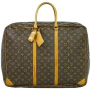 Pre-owned Canvas travel-bags Louis Vuitton Vintage , Brown , Unisex