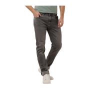 Slimmy Tapered Luxe Performance Eco Stone 7 For All Mankind , Gray , H...