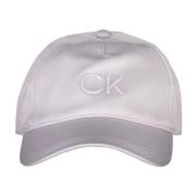 Paarse Dames Visor Logo Hoed Calvin Klein , Purple , Dames