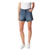 Retro High-Waist Denim Shorts Levi's , Blue , Dames