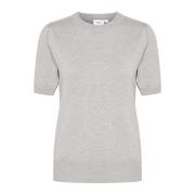 Parel Grijs Mel Pullover Trui Saint Tropez , Gray , Dames