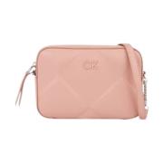 Quilt Camera Tas voor Vrouwen Calvin Klein , Pink , Dames