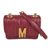 Stijlvolle Tassen Collectie Moschino , Brown , Dames