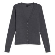 Gradient Cardigan Pinko , Gray , Dames