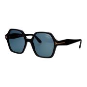 Stijlvolle Romy Zonnebril voor de Zomer Tom Ford , Black , Dames