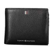 Heren Portemonnee Zwart Contrast Details Tommy Hilfiger , Black , Here...