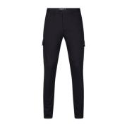 Cargo Style Stretch Broek Cavallaro , Blue , Heren