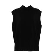 Zwarte T Top voor Mannen Rick Owens , Black , Dames