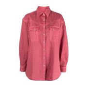 Casual overhemd Levi's , Pink , Dames