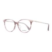 Roze Ronde Optische Monturen voor Vrouwen Max Mara , Pink , Dames