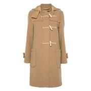 Monty Duffle Coat Gloverall , Beige , Dames