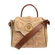 Schoudertas La Medusa Klein Versace , Beige , Dames